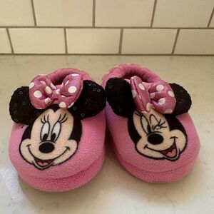 Disney Minnie Mouse Toddler Slippers